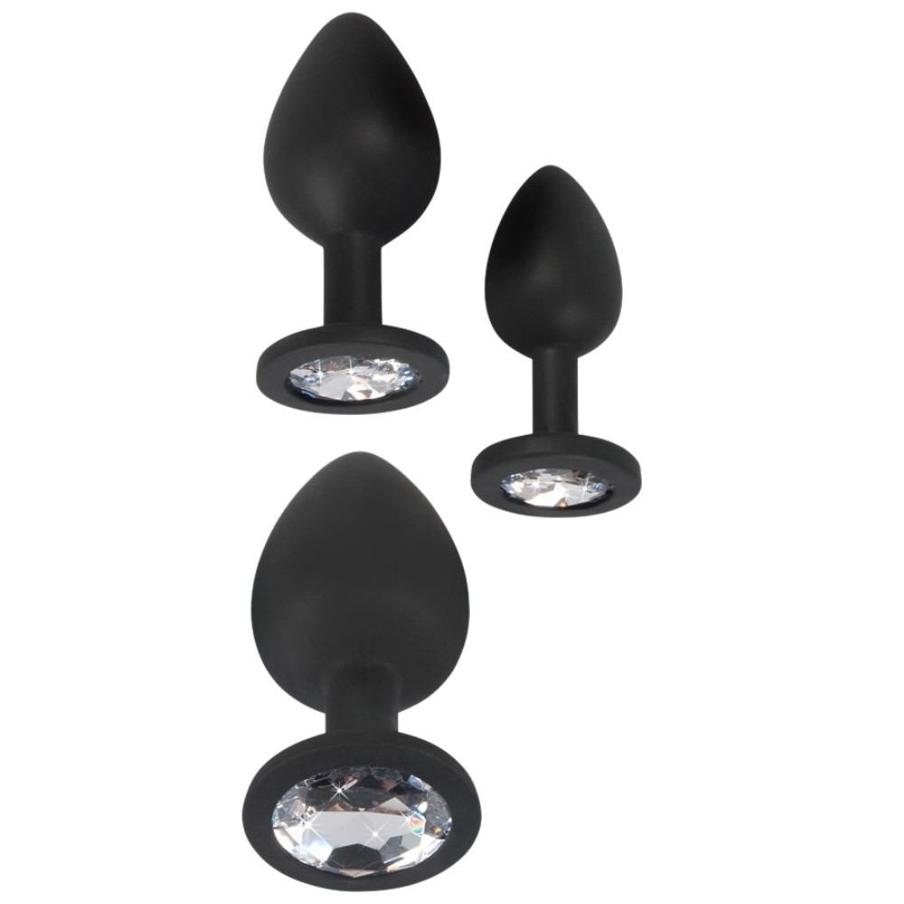 Black Velvets Soft Touch Anal Douche and Anal Plug Kit