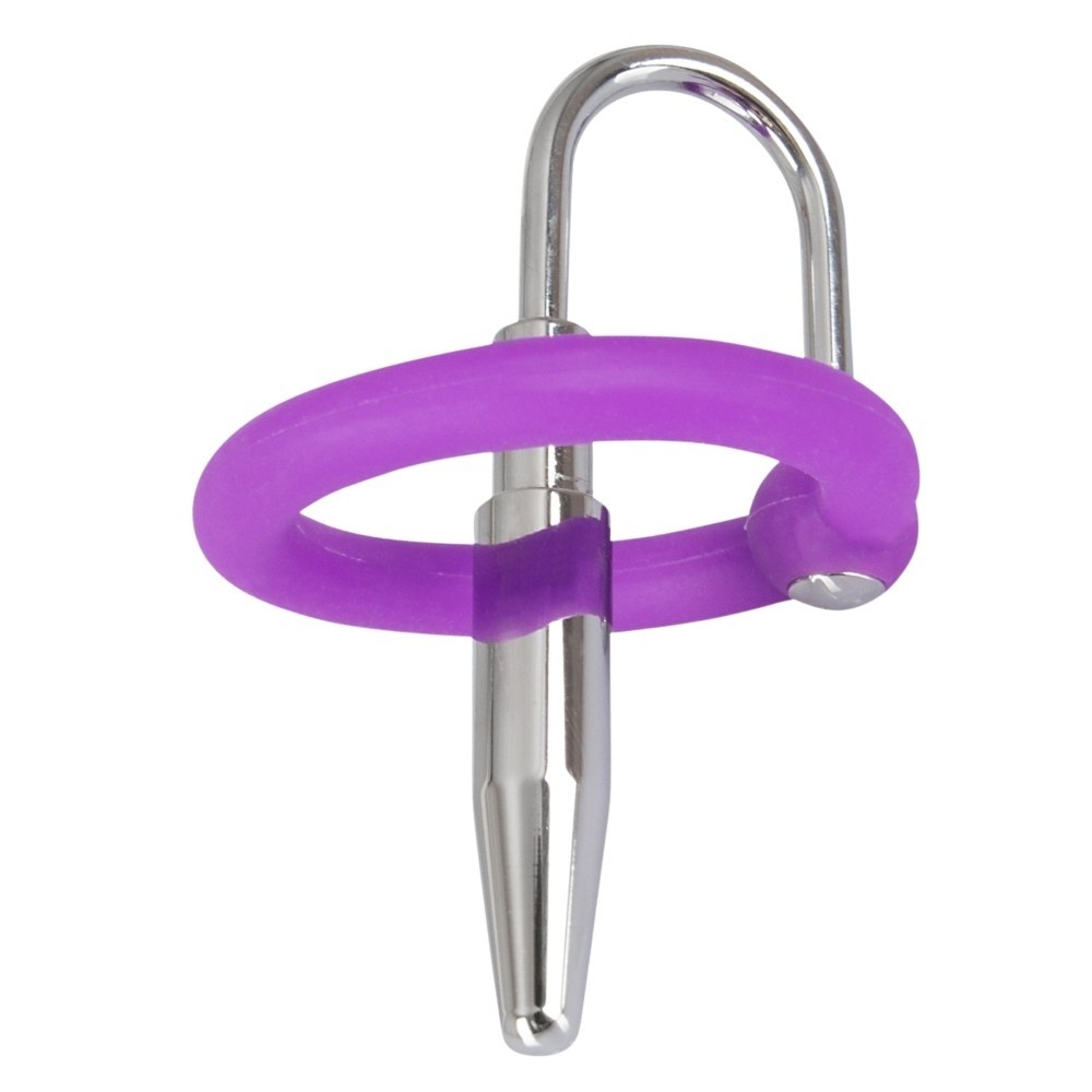 Penis Plug With A Silicone Glans Ring Penis Plug Stick