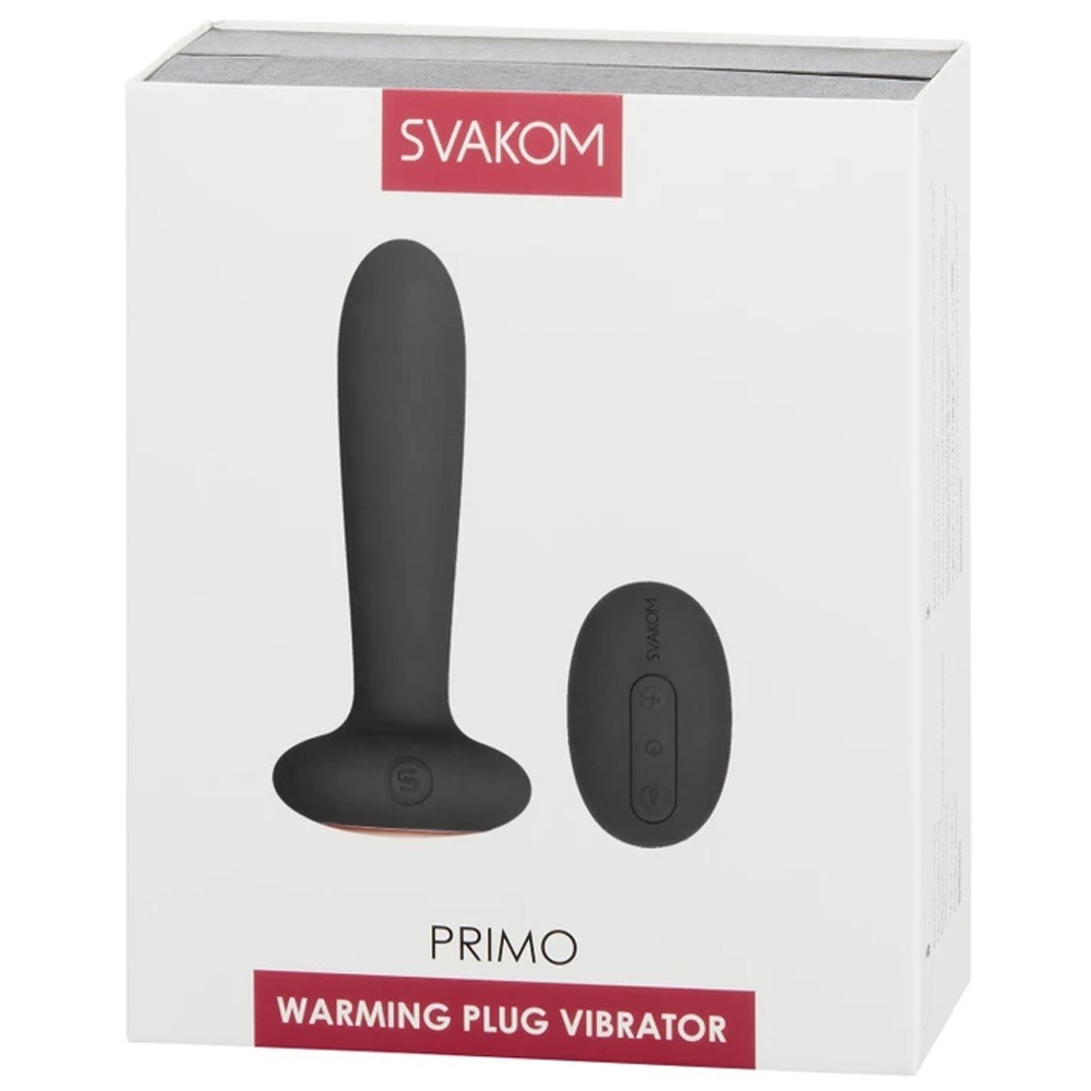 Svakom Primo Heating Butt Plug Isıtmalı Anal Vibratör