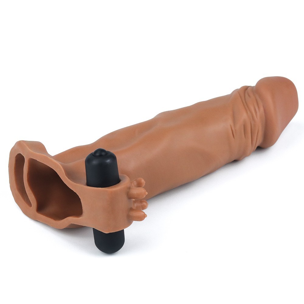 Lovetoy Pleasure X-Tender Vibrating Sleeve Titreşimli Penis Kılıfı LV1063