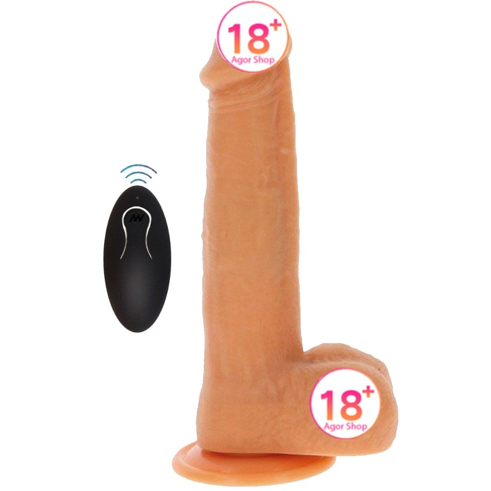 ToyJoy Get Real Naked Dildo Dönebilen Hareketli Penis
