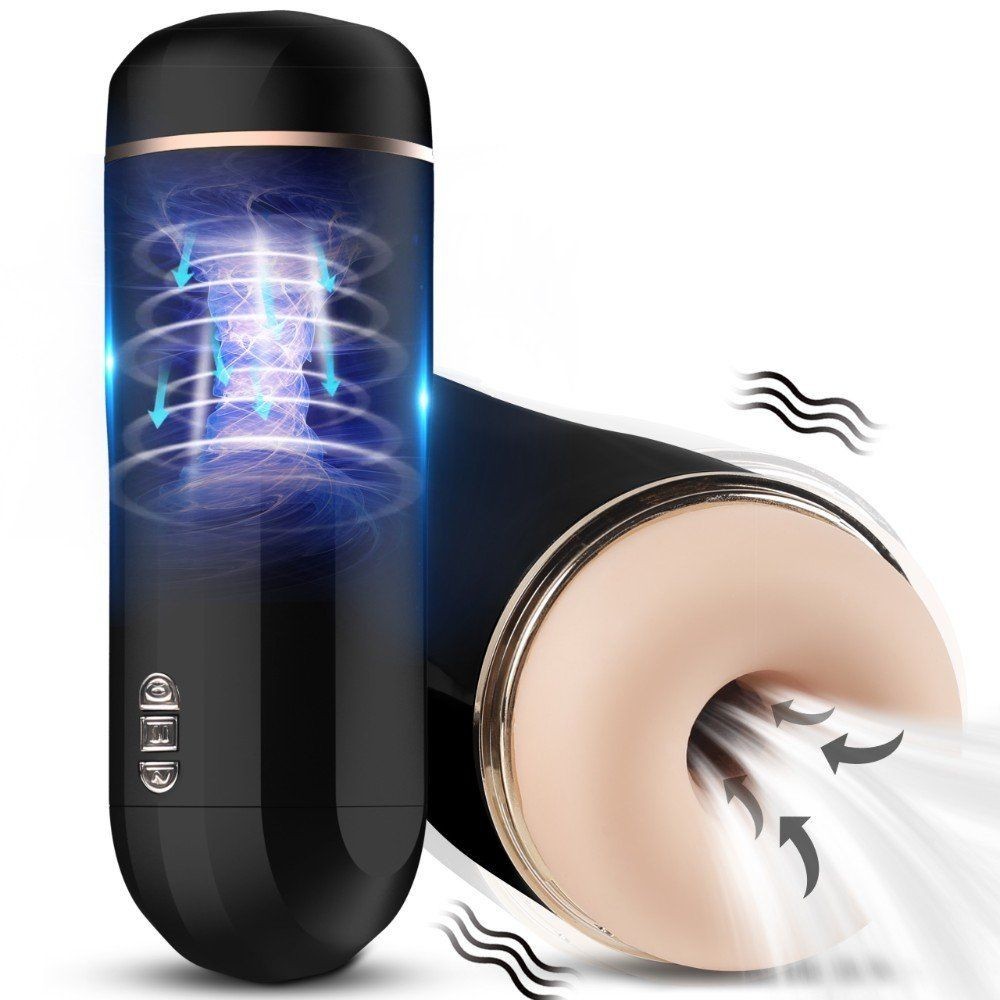 Shequ Snow İnspiratory Emiş Güçlü 7 Mod Titreşimli Realistik Anüs SQ-MA70060