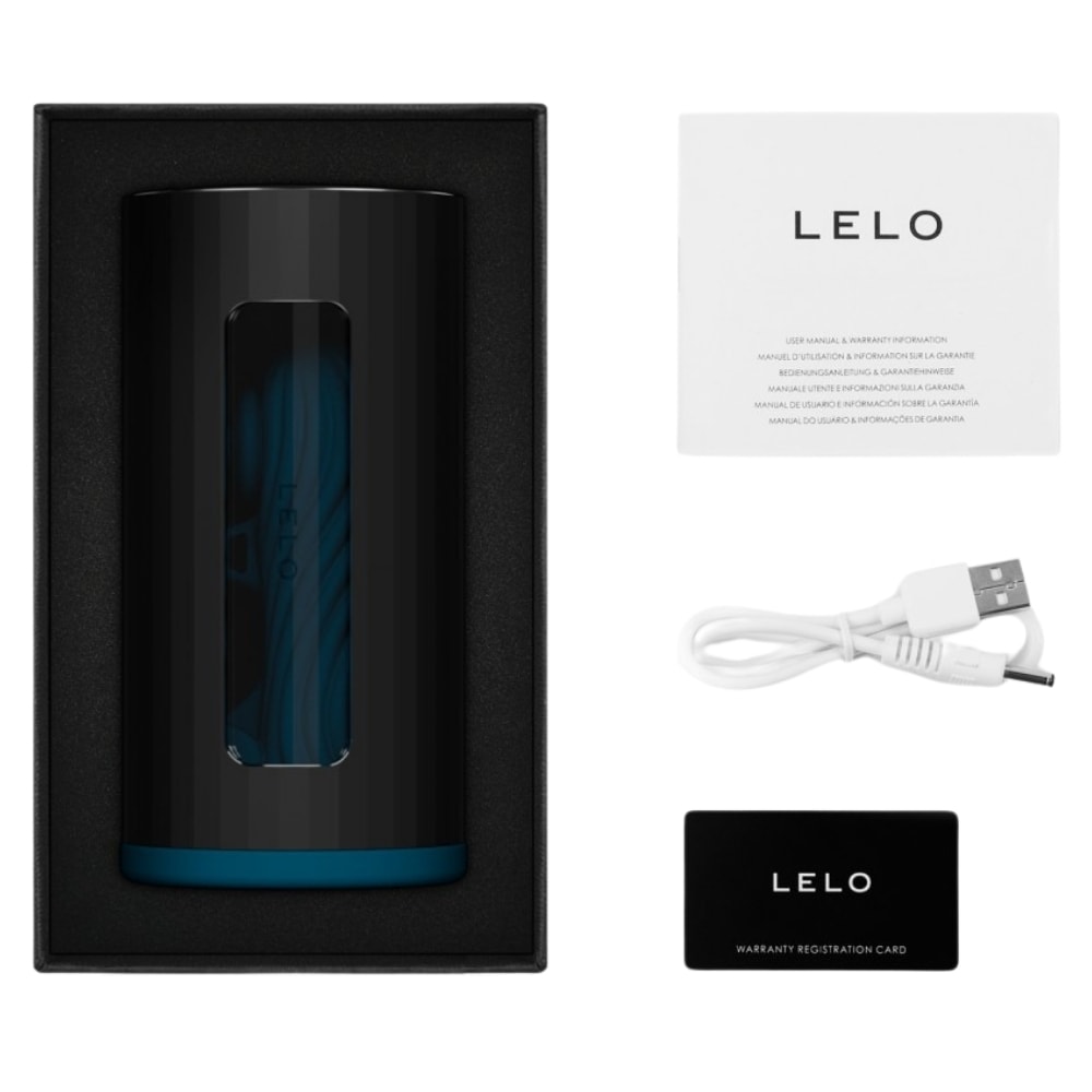 Lelo F1S V3 Teal Uygulama Kontrollü Çift Motorlu Sensör ve Yapay Zeka Etkileşimli Masturbator