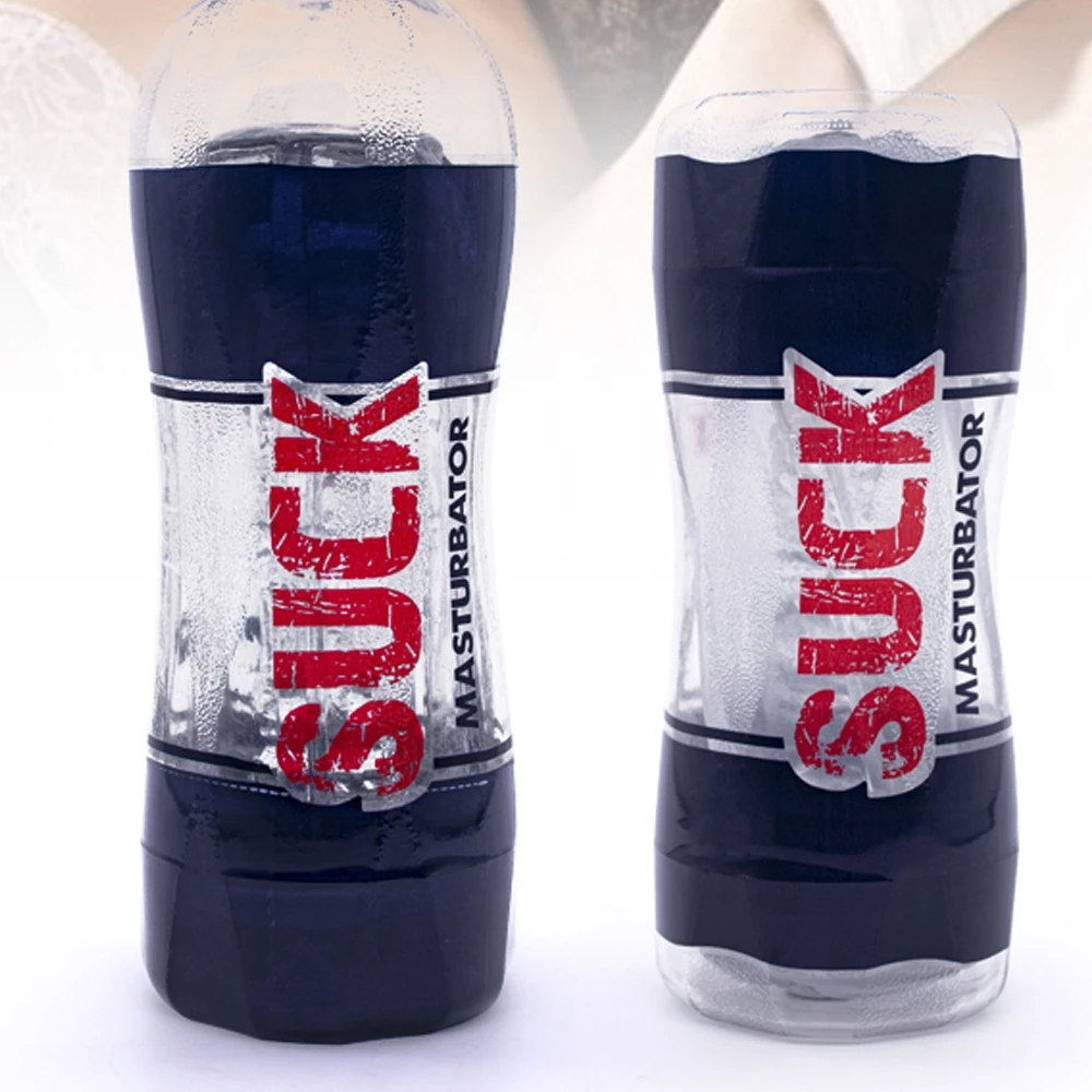 bAŞKa Sucking Cup For Men Vibration Masturbation Çift Taraflı Realistik Vajina