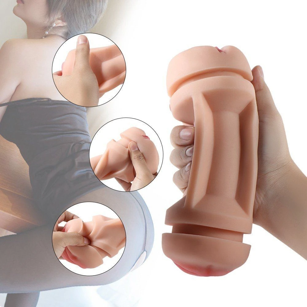 Shequ Tami Double Side Stroker Pussy and Vagina Masturbator SQ-MA70045