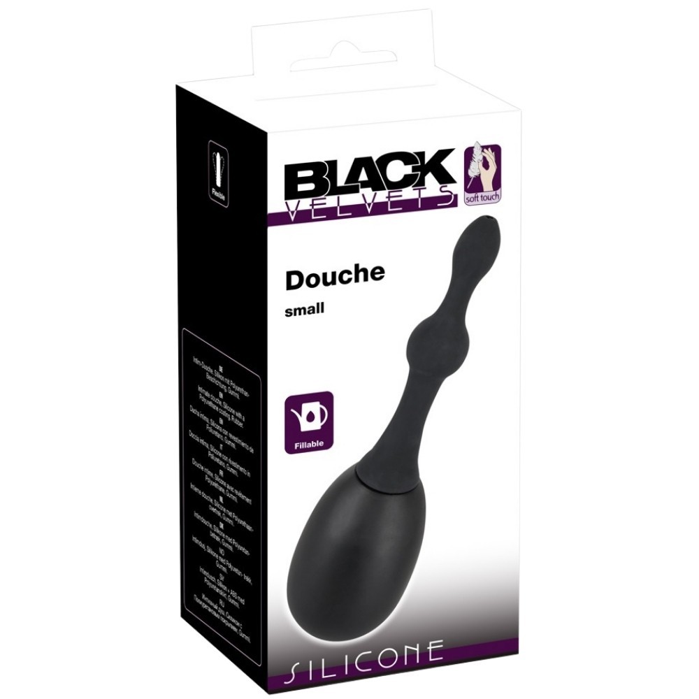 Black Velvets Anal Douche Small Anal Temizleme Pompası