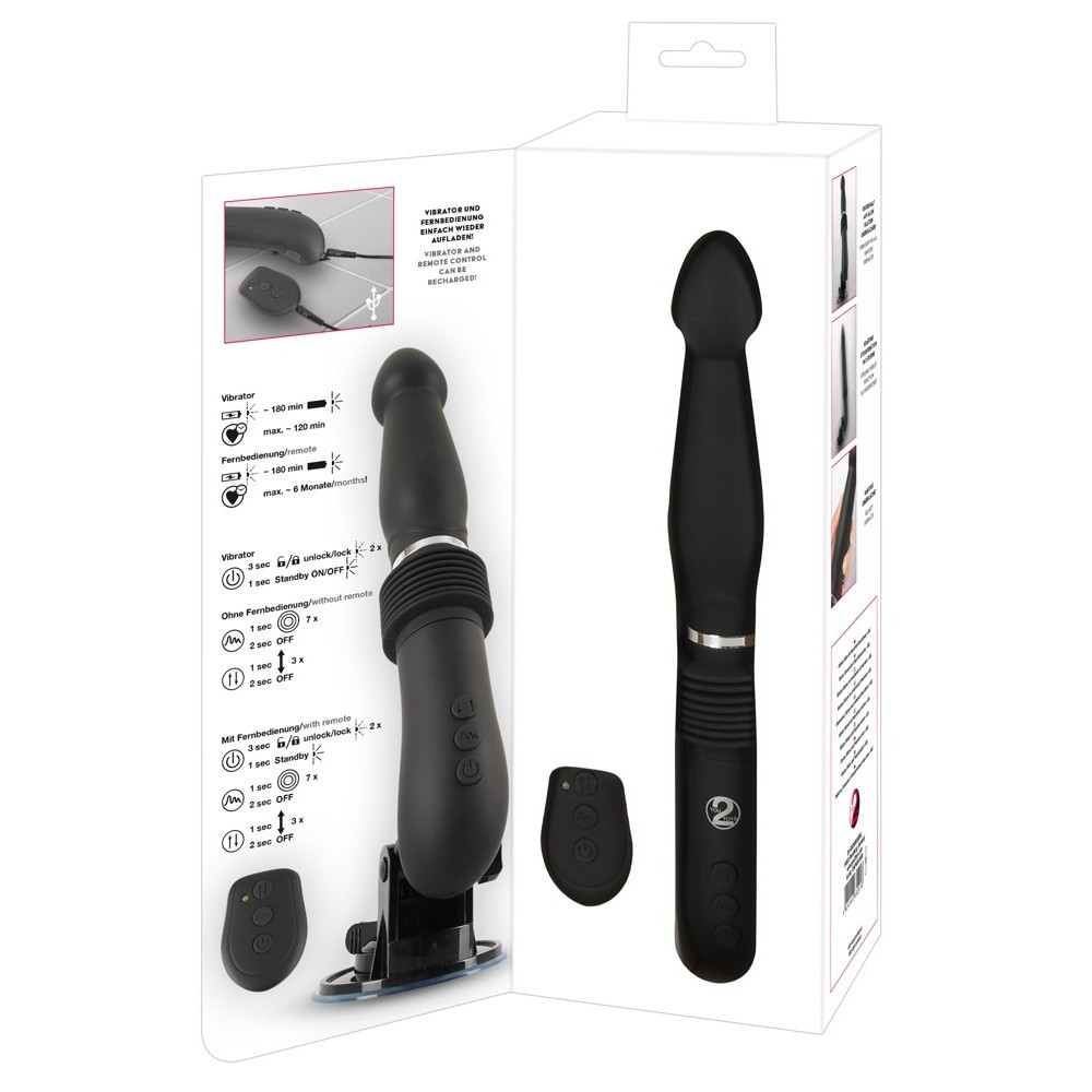 You2Toys RC Fuck Machine İleri Geri Hareketli Vibratör