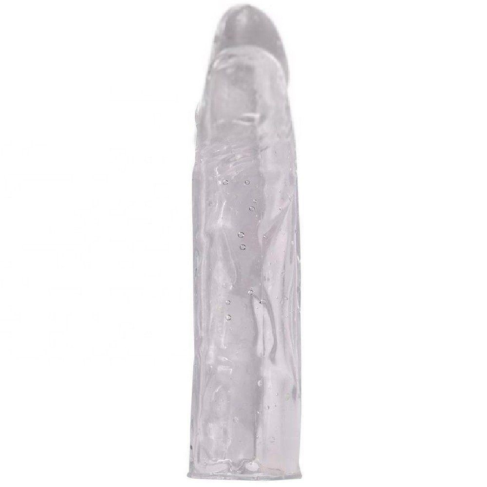 Shequ Beck Penis Sleeve Silikon Şeffaf Penis Kılıfı SQ-ML10013