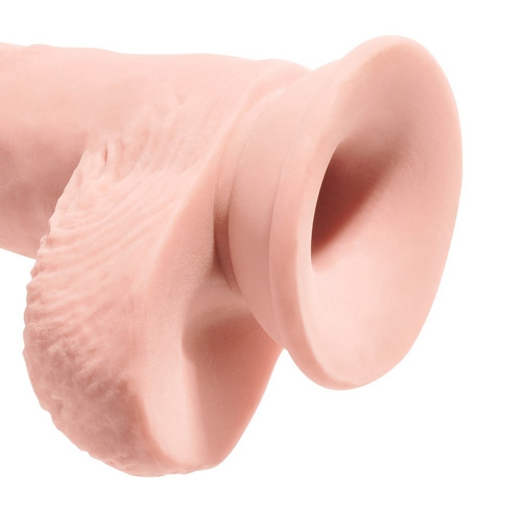 Pipedream King Cock 10 İnch Triple Density Cock with Balls Realistik Penis