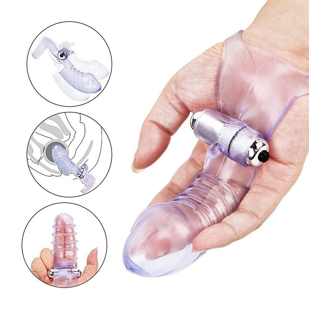bAŞKa Finger Vibe Pink G-Stimulant 10 Mod Parmak Vibratör