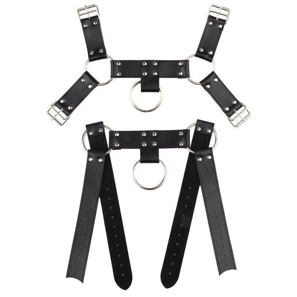 bAŞKa Fetish Fantasy Series Masterpiece Male Harness Black