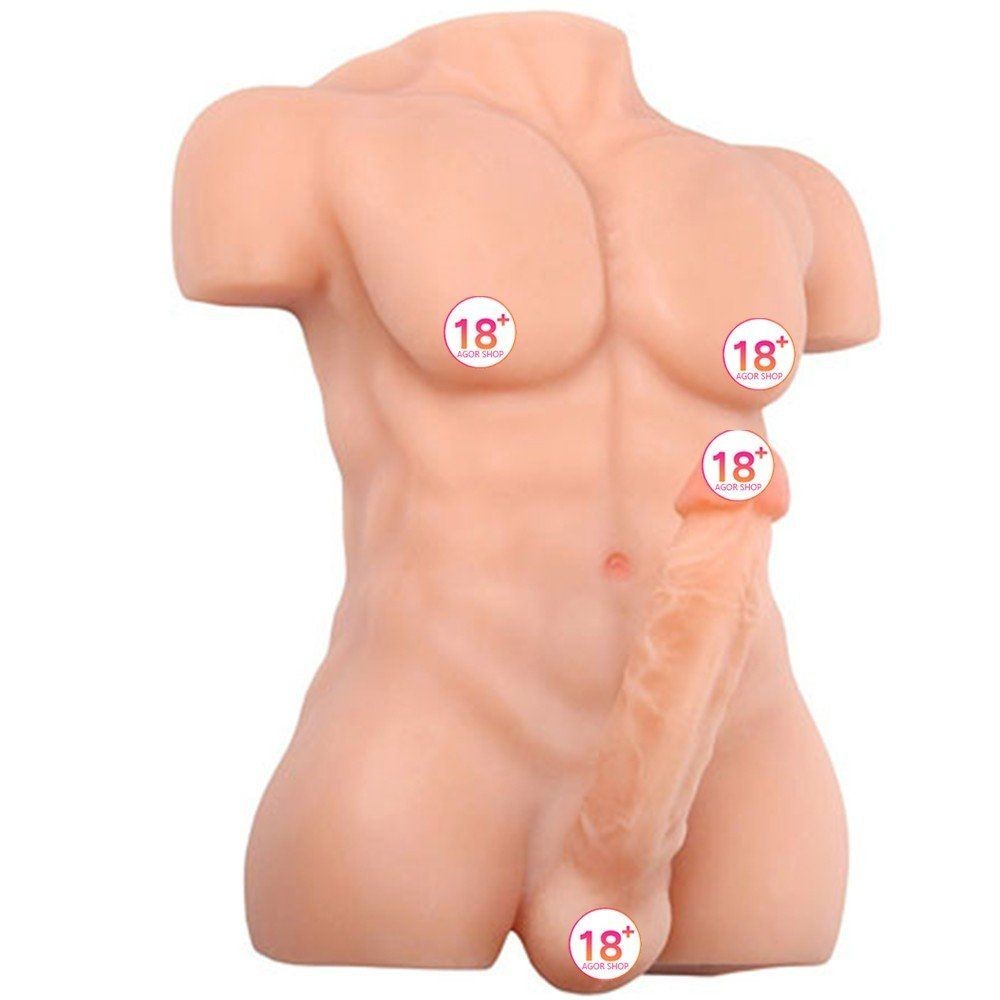 Xise Jack Jones Realistik Silikon Vücut Erkek Masturbator XS-MA30009