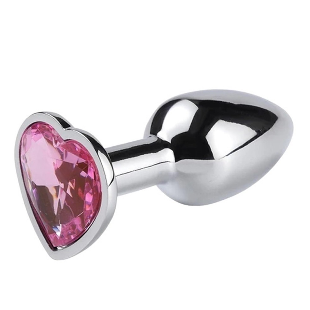bAŞKa Anal Fantasy My Heart Jewellery Kalpli Metal Anal Plug-Medium