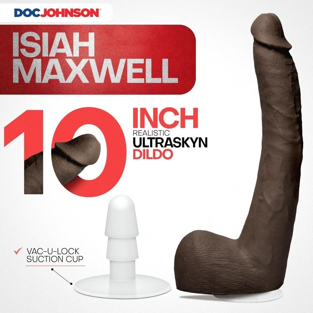 Doc Johnson Signature Cocks Isiah Maxwell Amerikan Realistik Penis