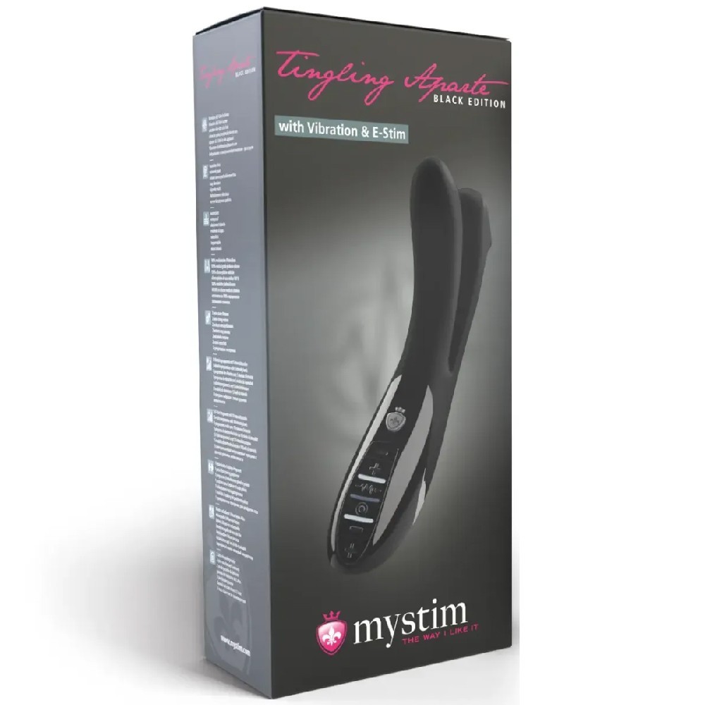 Mystim Tickling Aparte Black Edition Rabbit G-Spot Vibrator