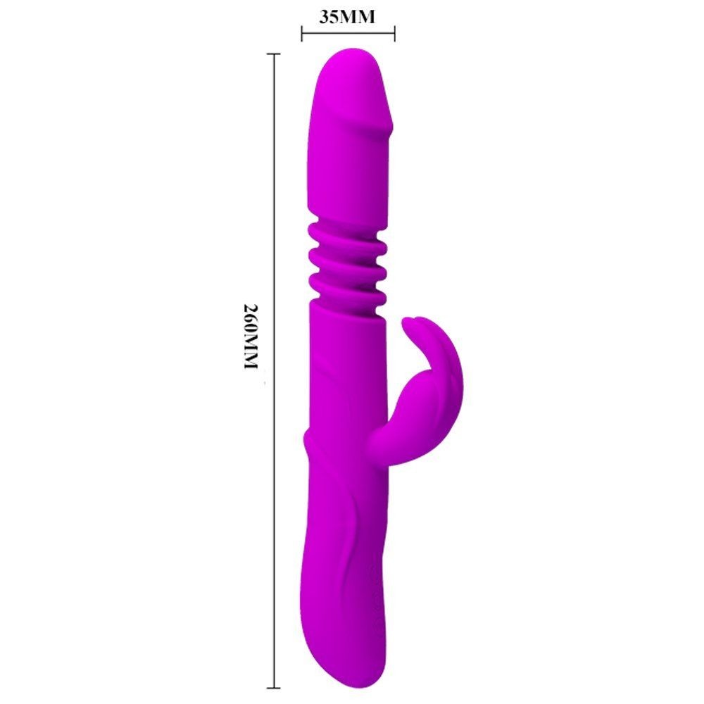 Pretty Love Ward Thrusting And Rotating Rabbit Vibratör BI-014399