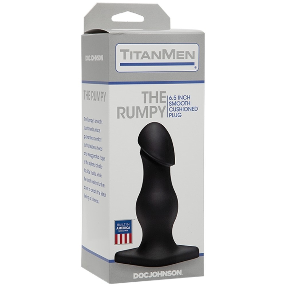 Doc Johnson TitanMen The Rumpy 6.5 Inch Silikon Anal Plug