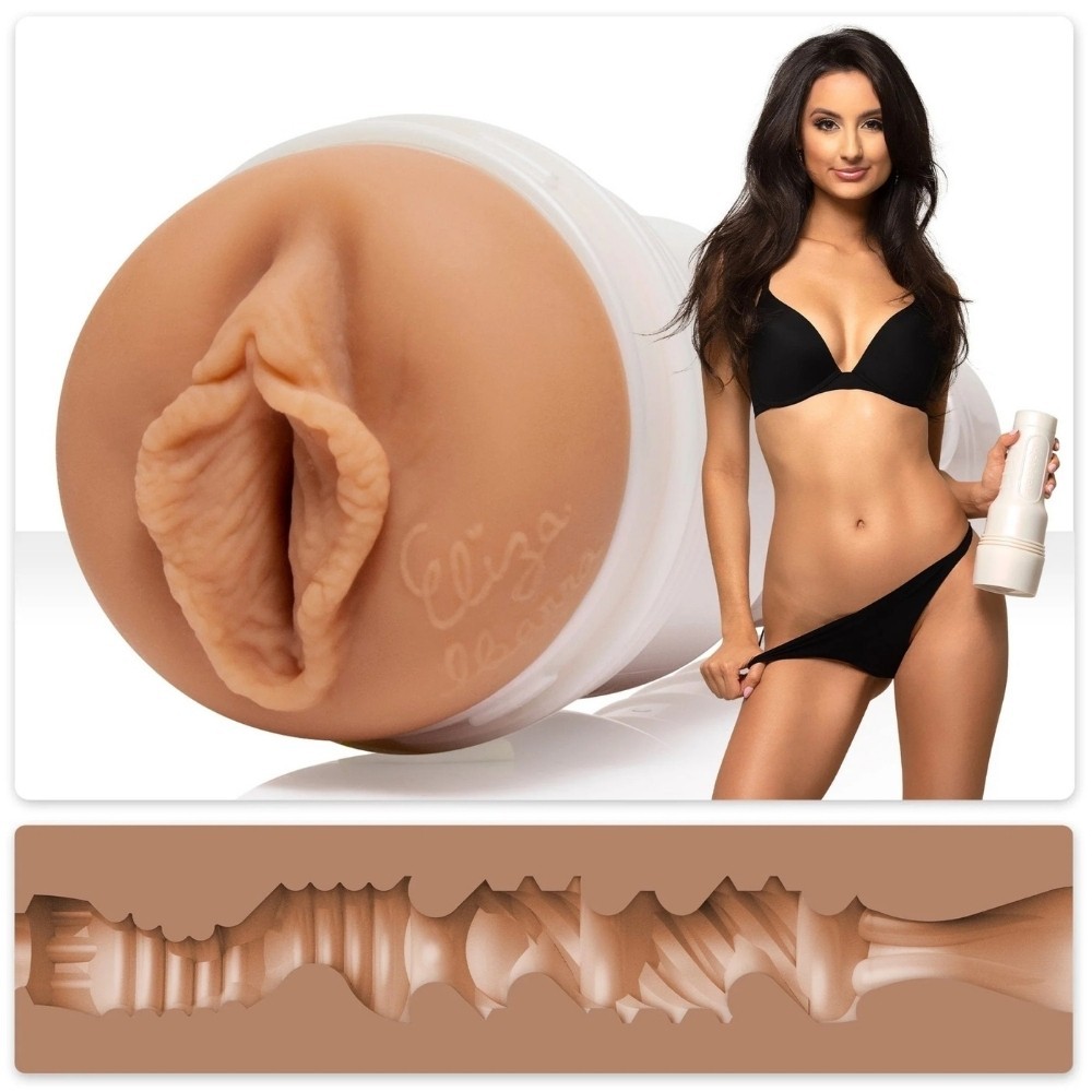 Orjinal Fleshlight Girls Eliza Ibarra Ethereal Texture Vajina Masturbator