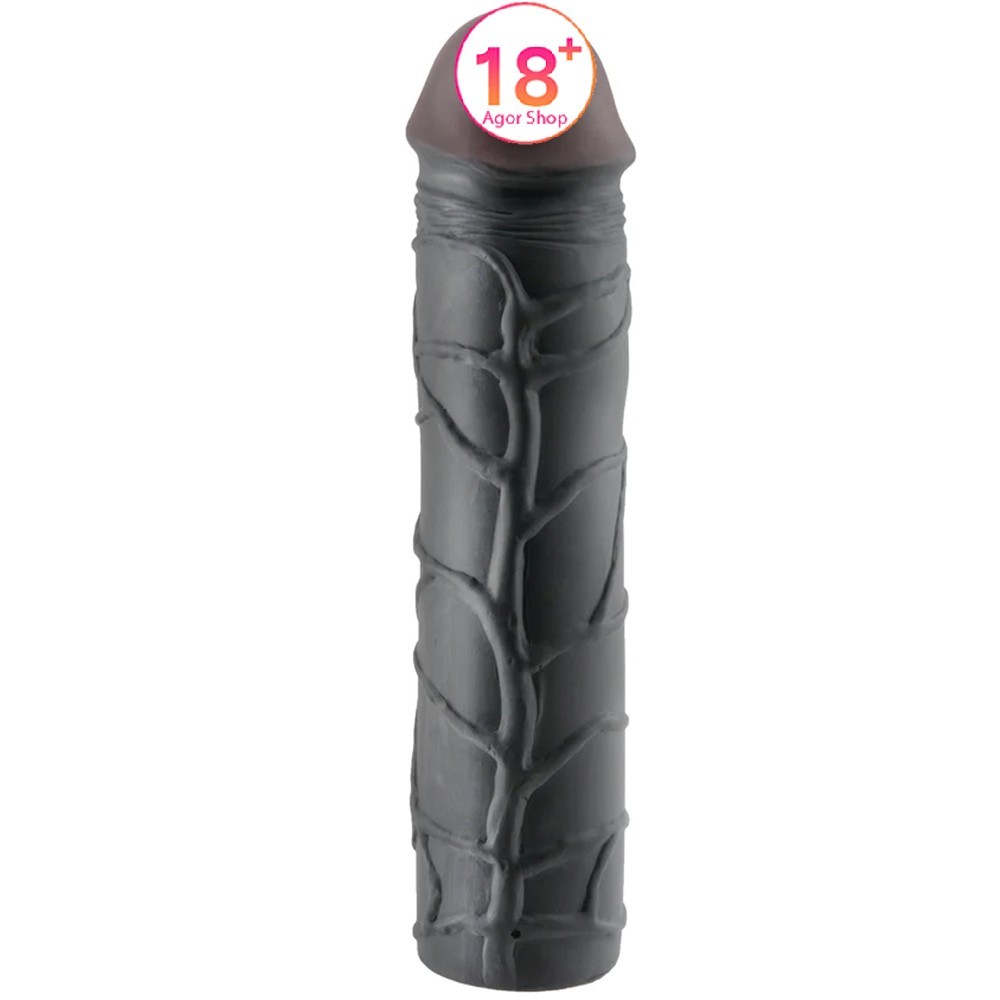 Pipedream Fantasy X-Tensions Mega 3'' Realistik Penis Kılıfı Black