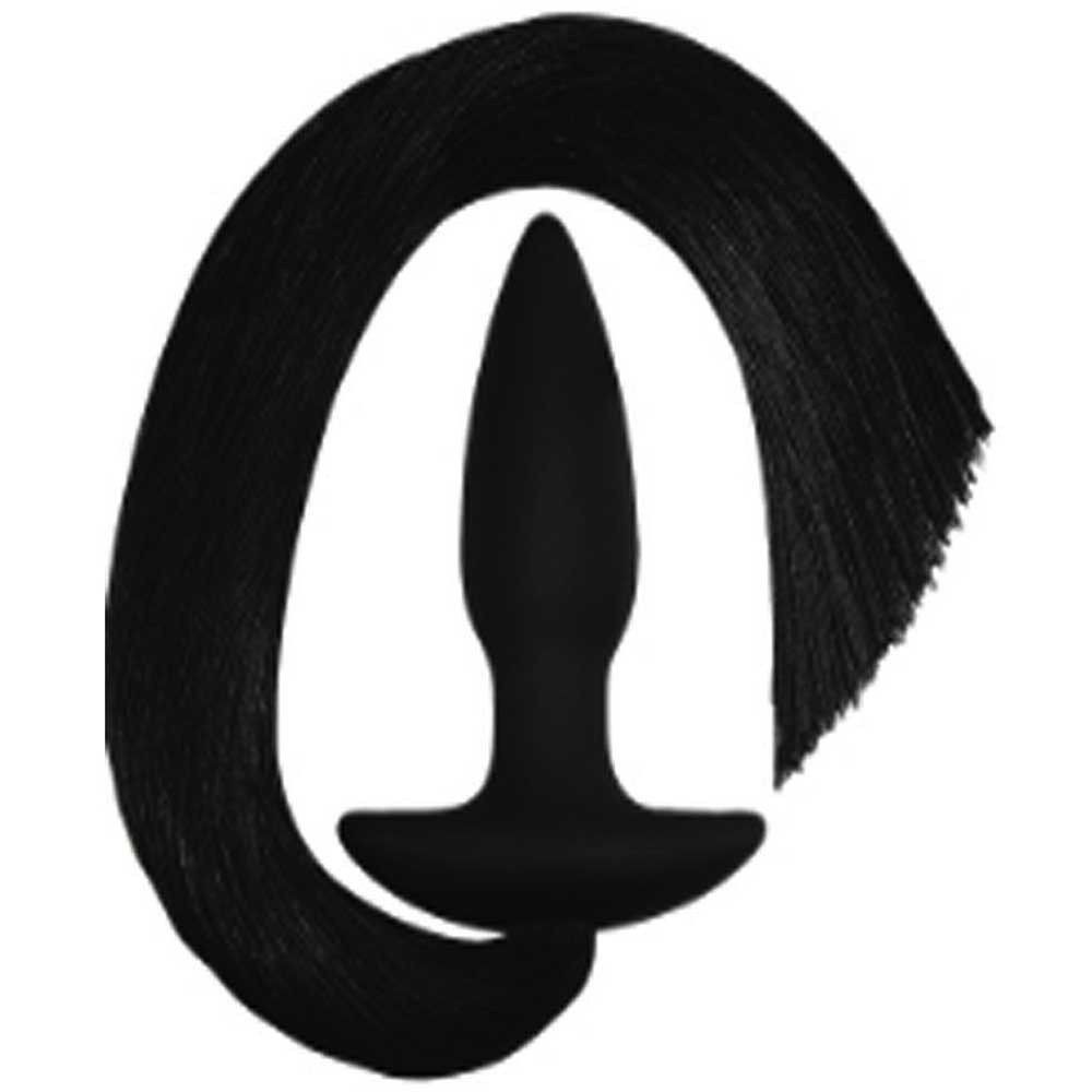 Lovetoy Silicone With Pony Tail Kuyruklu Anal Plug Siyah LV421001