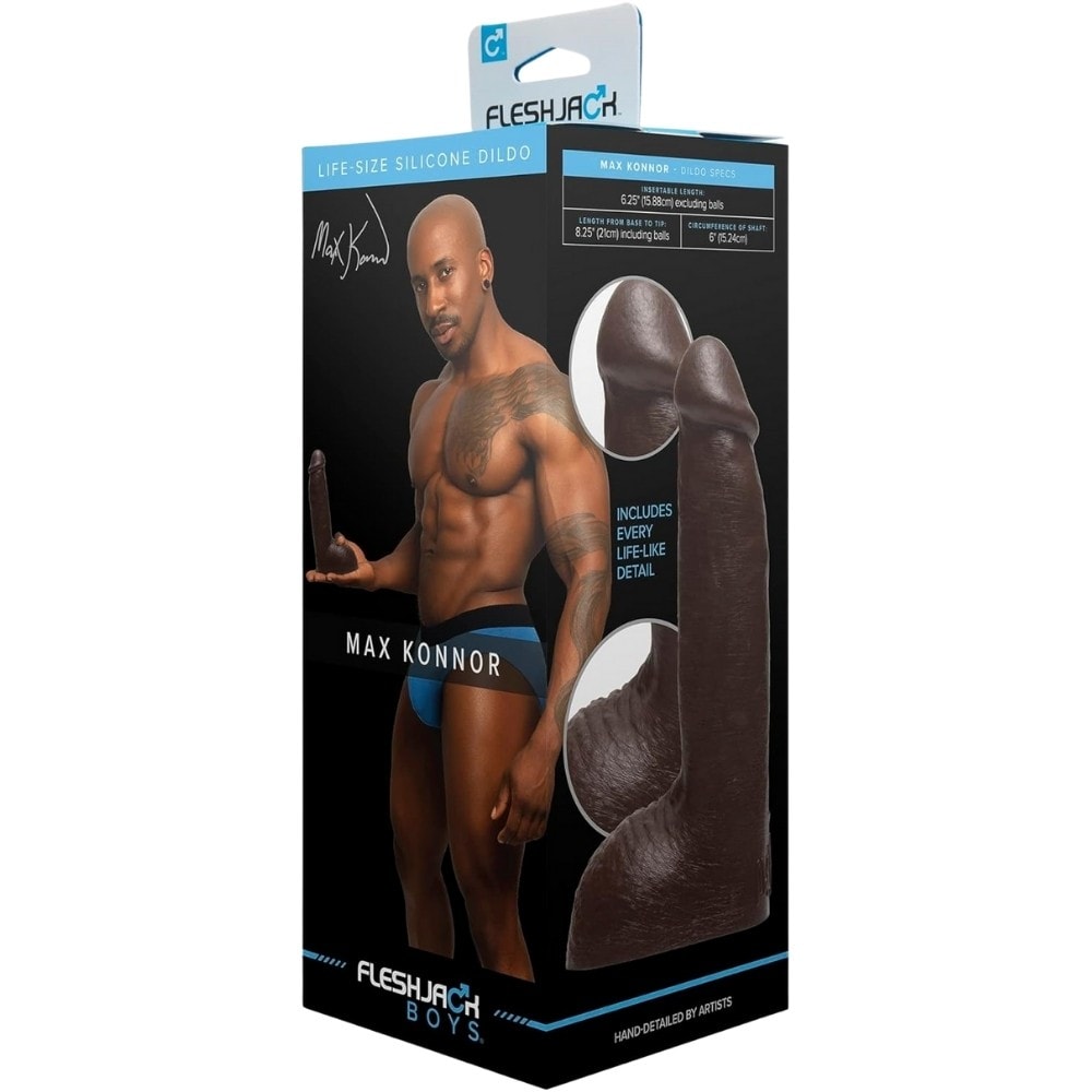 Original Fleshjack Boys Max Connor Dildo Realistik Penis