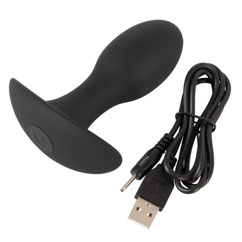 Anos Finest Butt Wear Butt Plug With Vibration Uzaktan Kumandalı Anal Vibratör