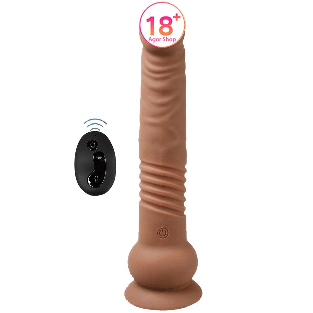 bAŞKa Escapade Thrusting Dildo İleri Geri Hareketli Titreşimli Penis