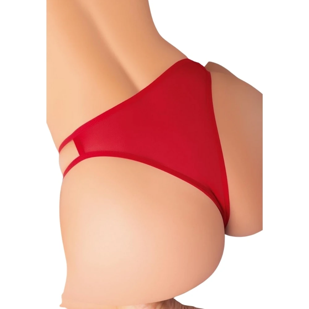 Başka Fantasy Wear Özel Bölgesi Açık Kelebek Desenli Taşlı Fantezi Külot