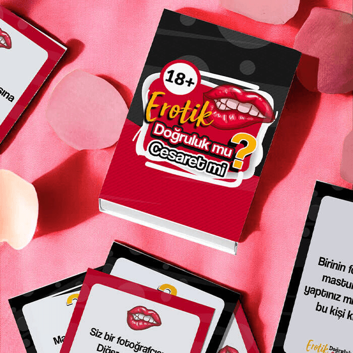 bAŞKa Erotica Game Doğruluk ve Cesaret Erotik Oyun Kartları