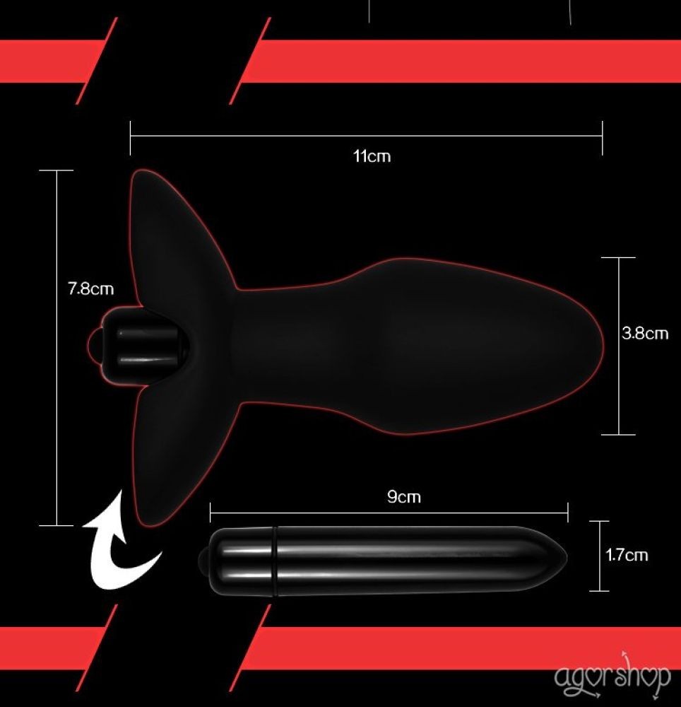 Lovetoy Silicone Rocket Teaser 10 Modlu Anal Vibratör LV2601