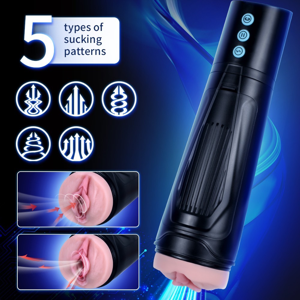 Xise Juicy Lamour Locke Emişli ve Titreşimli Vajina Masturbator JC-MA70046