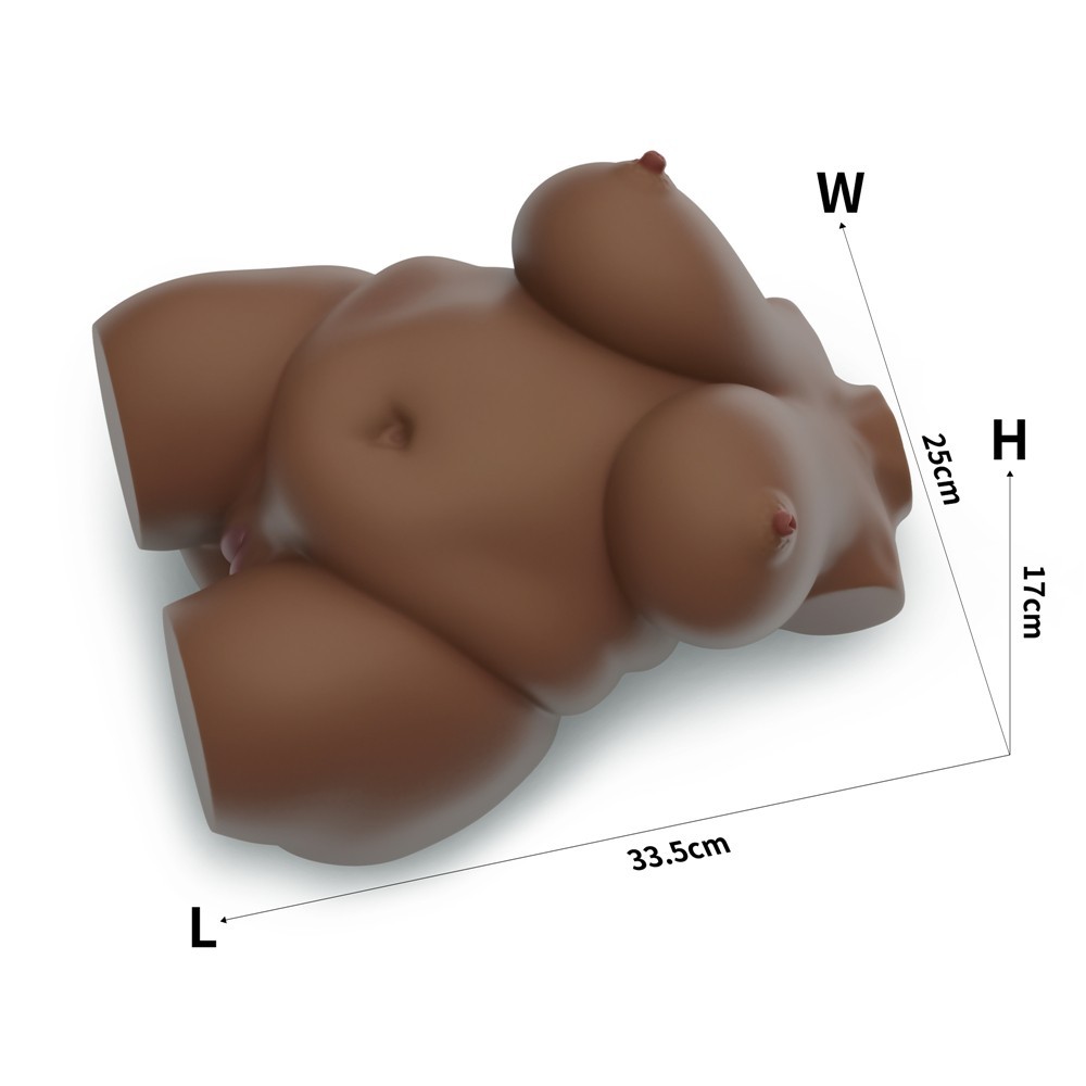 Lovetoy Streetgirl's #7 Black 7 Kg. Realistik Vücut Masturbator LV352062