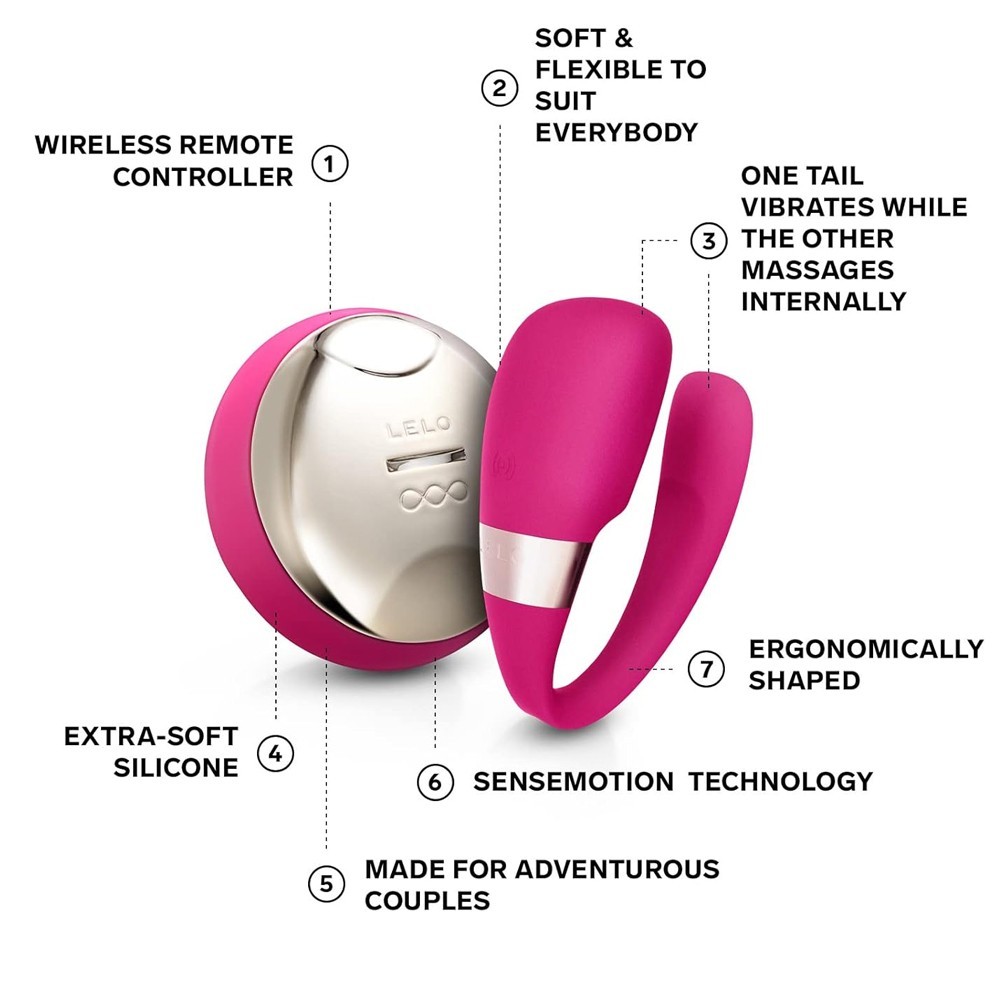Lelo Tiani 3 Remote-Controlled Couples Massager Vibratör