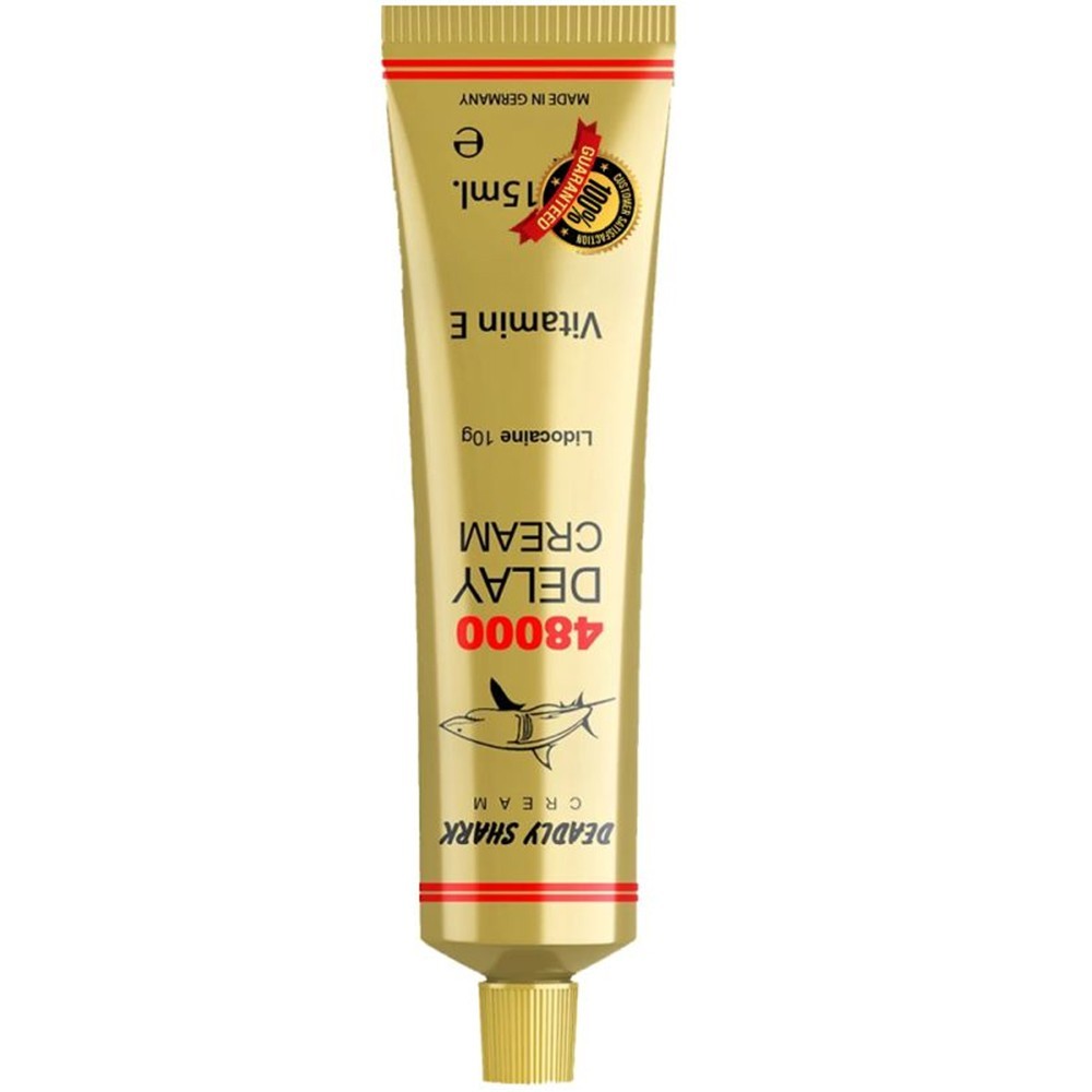 Orjinal Deadly Shark Delay 48000 15 Ml. Özel Penis Kremi