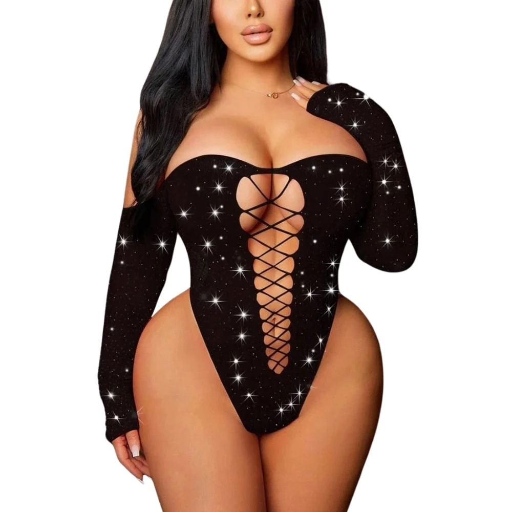 Başka Vivaldy Kadın Taşlı Vücut Çorabı