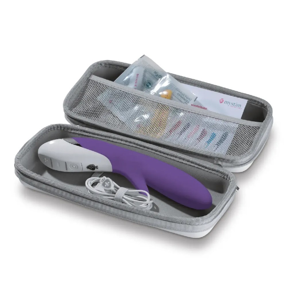 Mystim Danny Divido Rabbit Vibrator-Purple