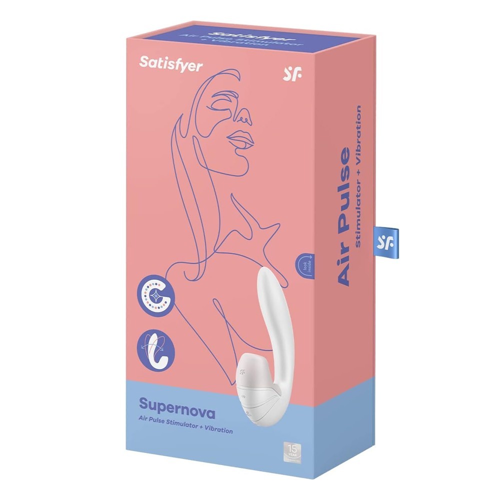 Satisfyer Supernova Insertable Double Emiş Güçlü Vibratör