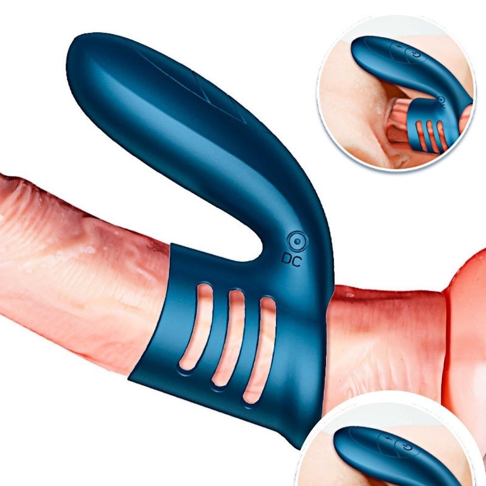 bAŞKa Erotica Toys Boss Ring Klitoral Titreşimli Penis Halkası