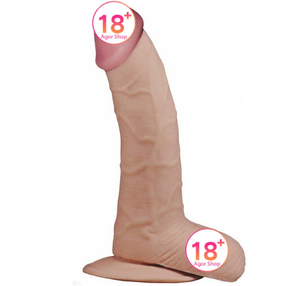 Lovetoy The Ultra Soft Dude Dildo 22 cm Realistik Penis LV1085