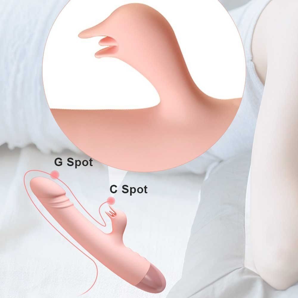 Wowyes V6 Hareket Özellikli 10 Mod Rabbit Dil Vibratör