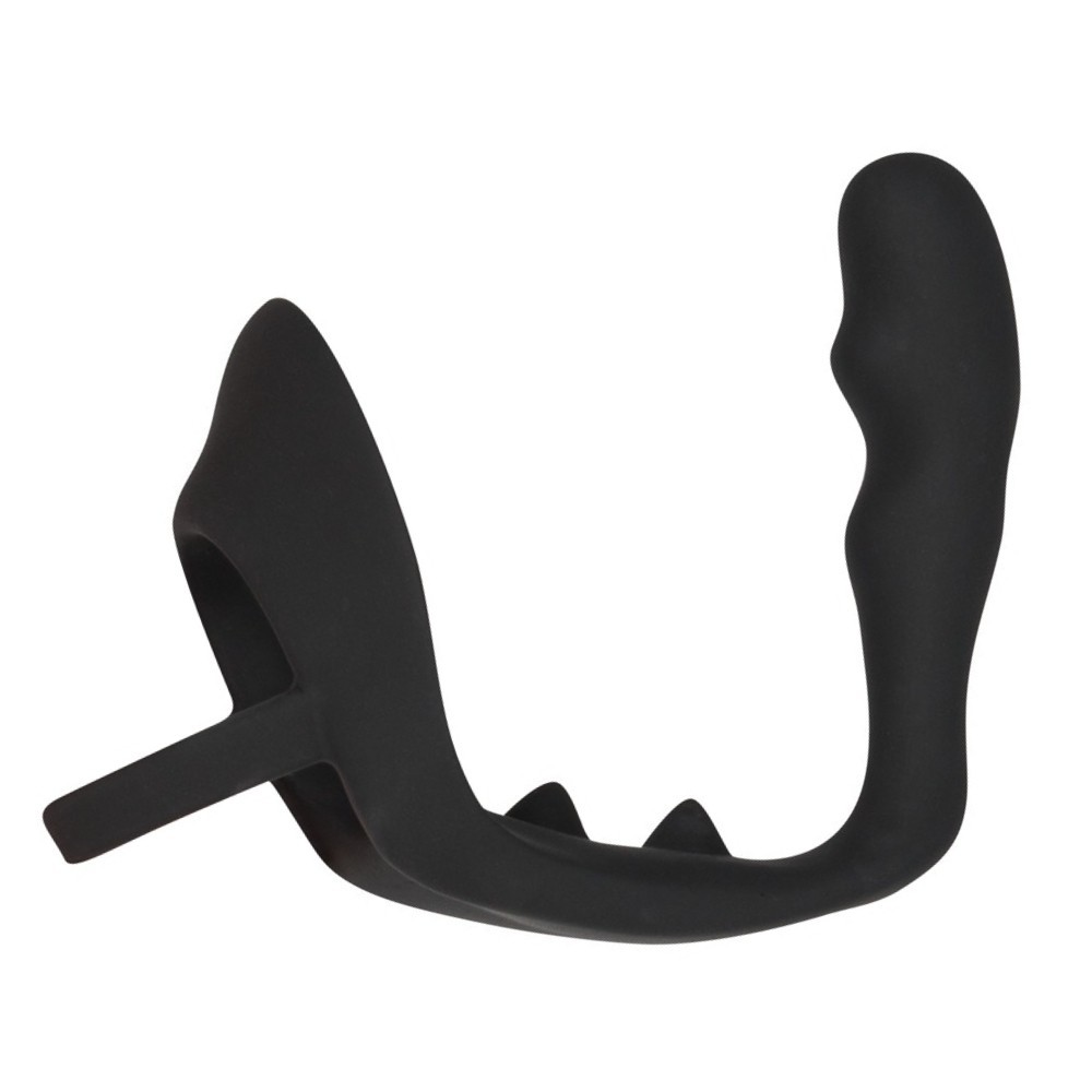 Black Velvets Ring ve Plug Soft Touch Penis Halkası ve Anal Plug