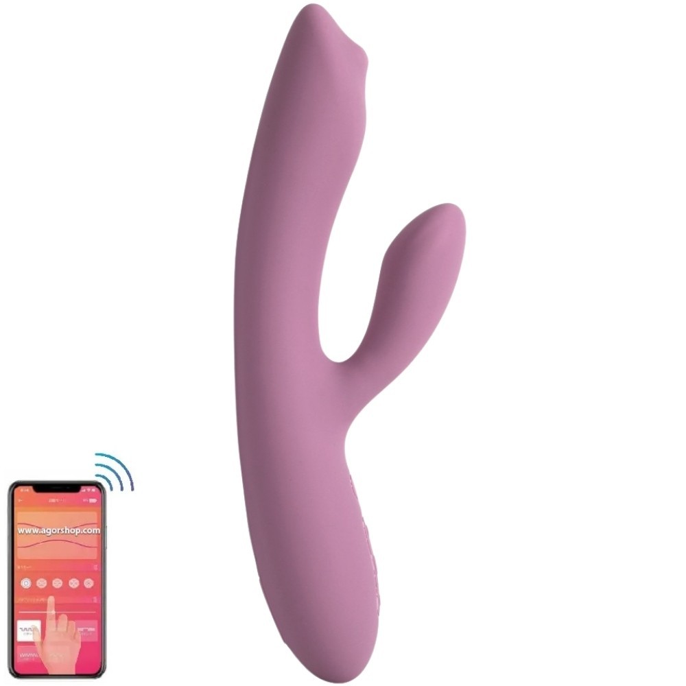 Svakom Trysta Neo App Controlled G-Spot and Clitoris Stimulator Rabbit Vibrator