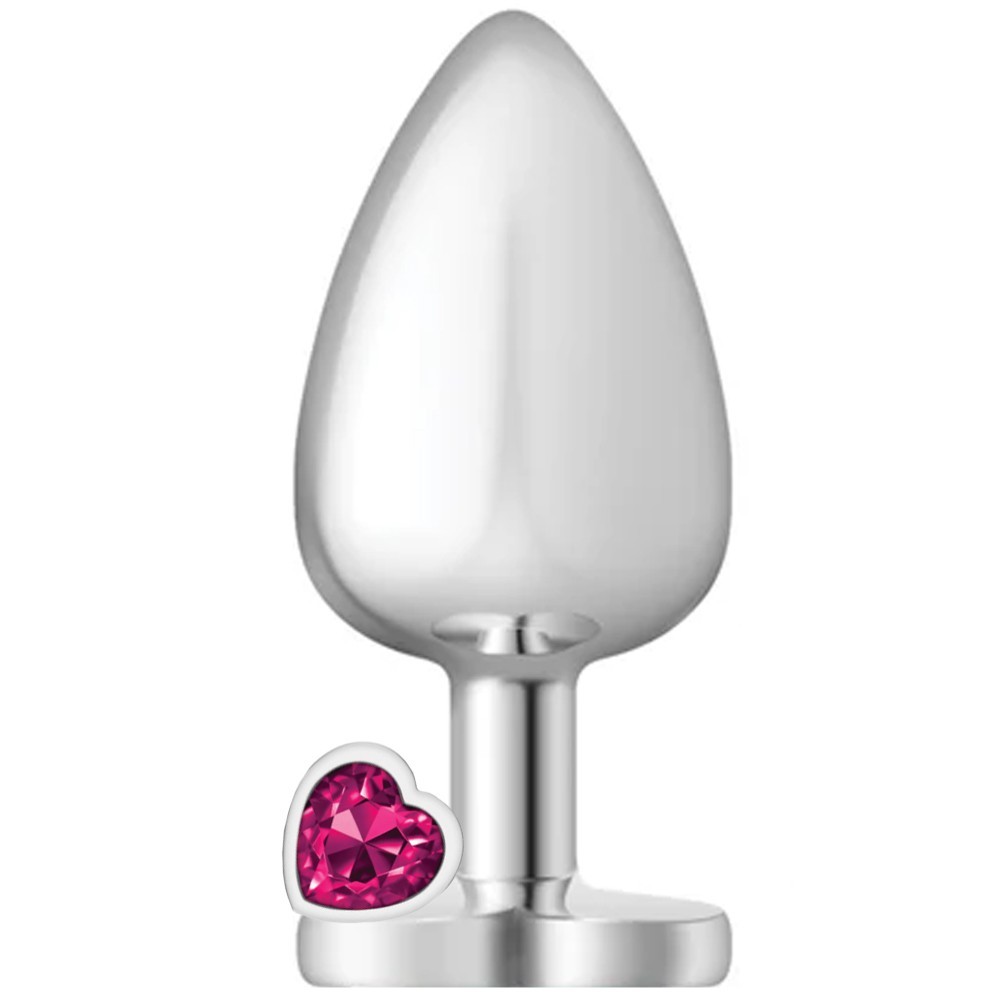 bAŞKa Anal Fantasy My Heart Jewellery Kalpli Metal Anal Plug-Medium