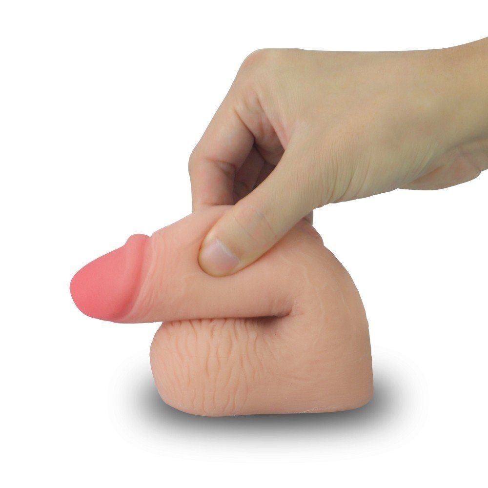 Lovetoy Skinlike Limpy Cock Giyilebilir 14 cm Dildo LV312002
