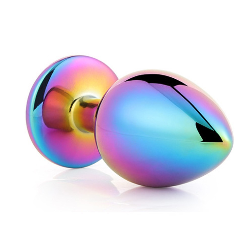 ToyJoy Twilight Booty Rainbow Jewel Metal Anal Plug