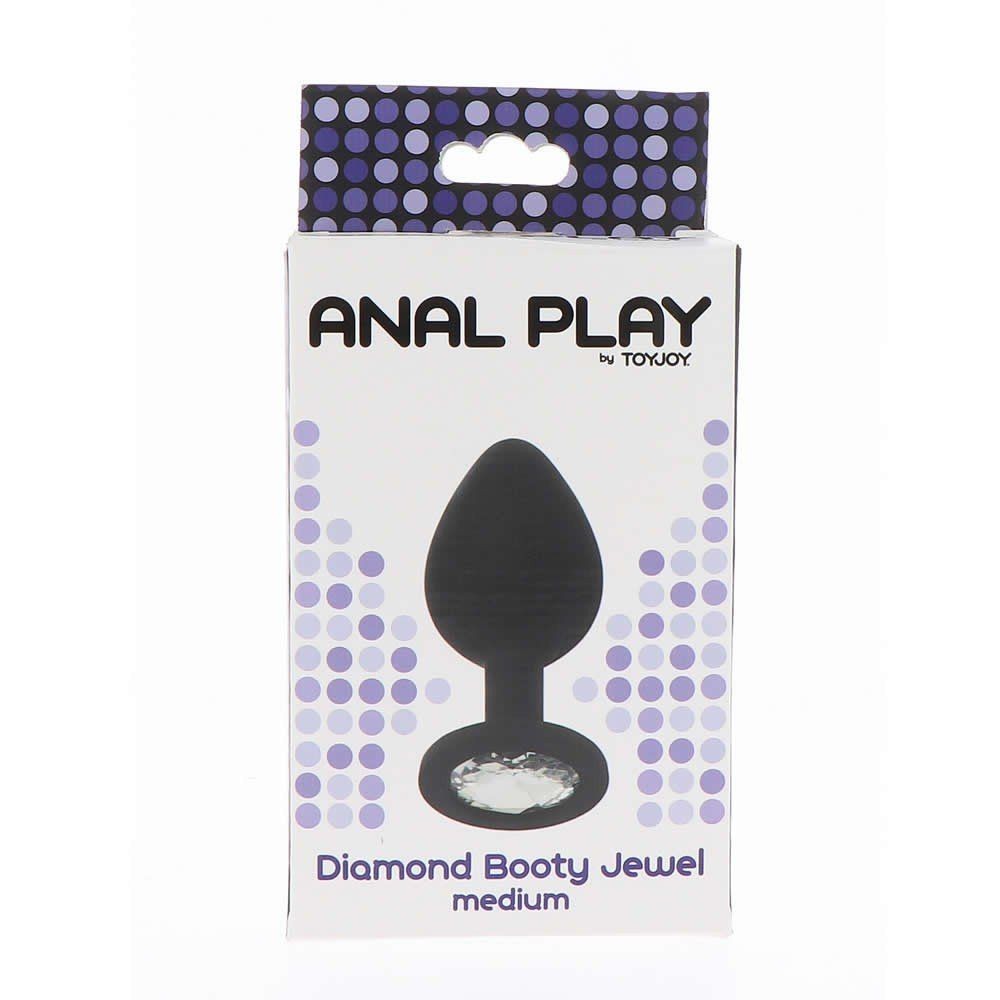 ToyJoy Anal Play Diamond Booty Jewel Medium Anal Plug