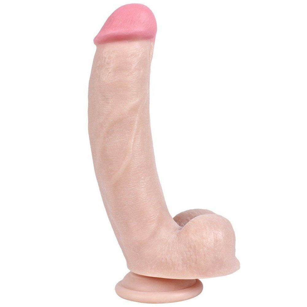 Dildo Series Bruce Wills 22 Cm Yumuşak Realistik Dokulu Penis XS-WBC10008