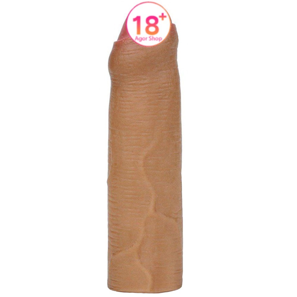 Lovetoy Nature Extender Penis Sleeve Platinum Silikon Gerçek Doku Sünnetsiz Penis Kılıfı LV4212B