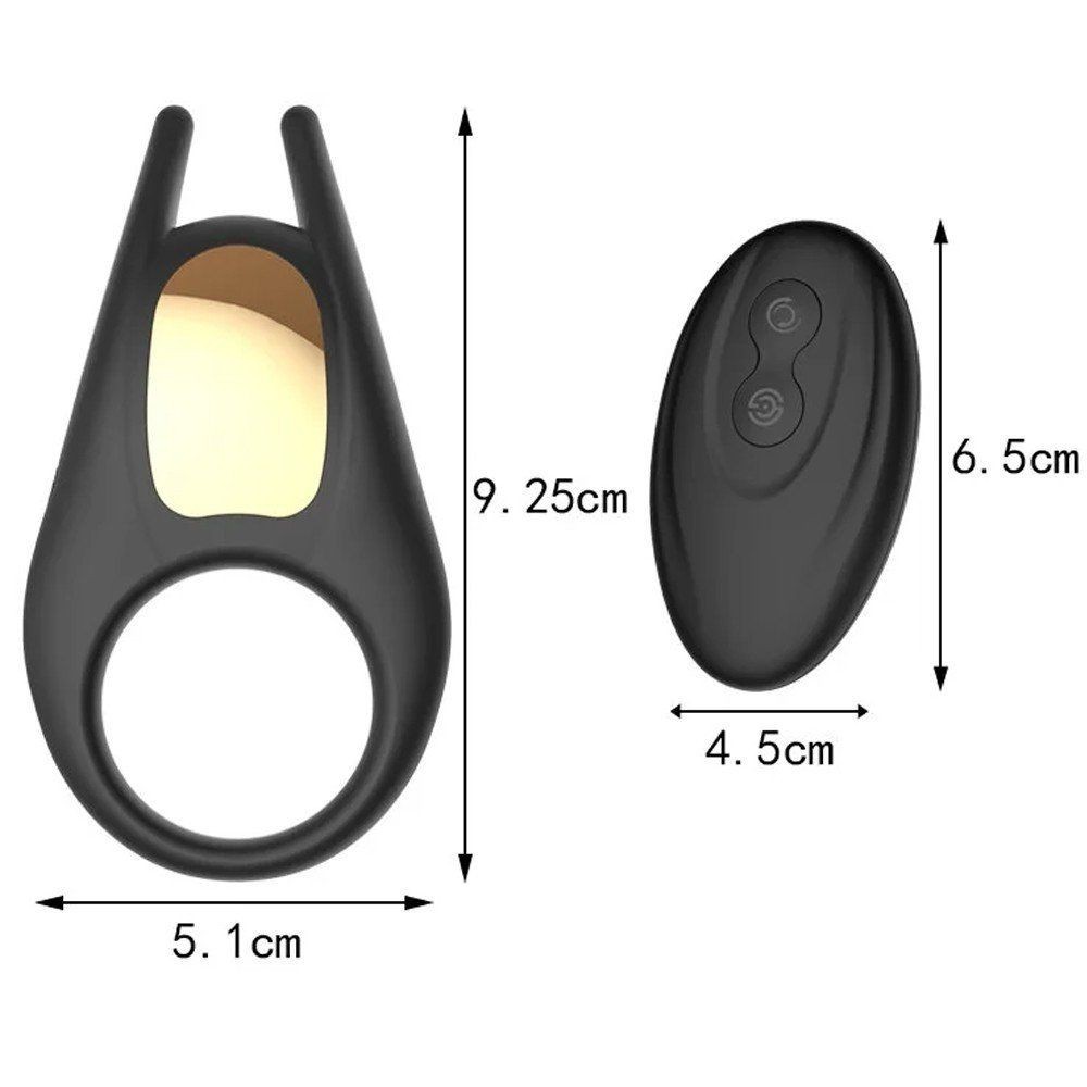 Winyi Lucas II Remote Control Cock Ring Klitoris Penis Halkası