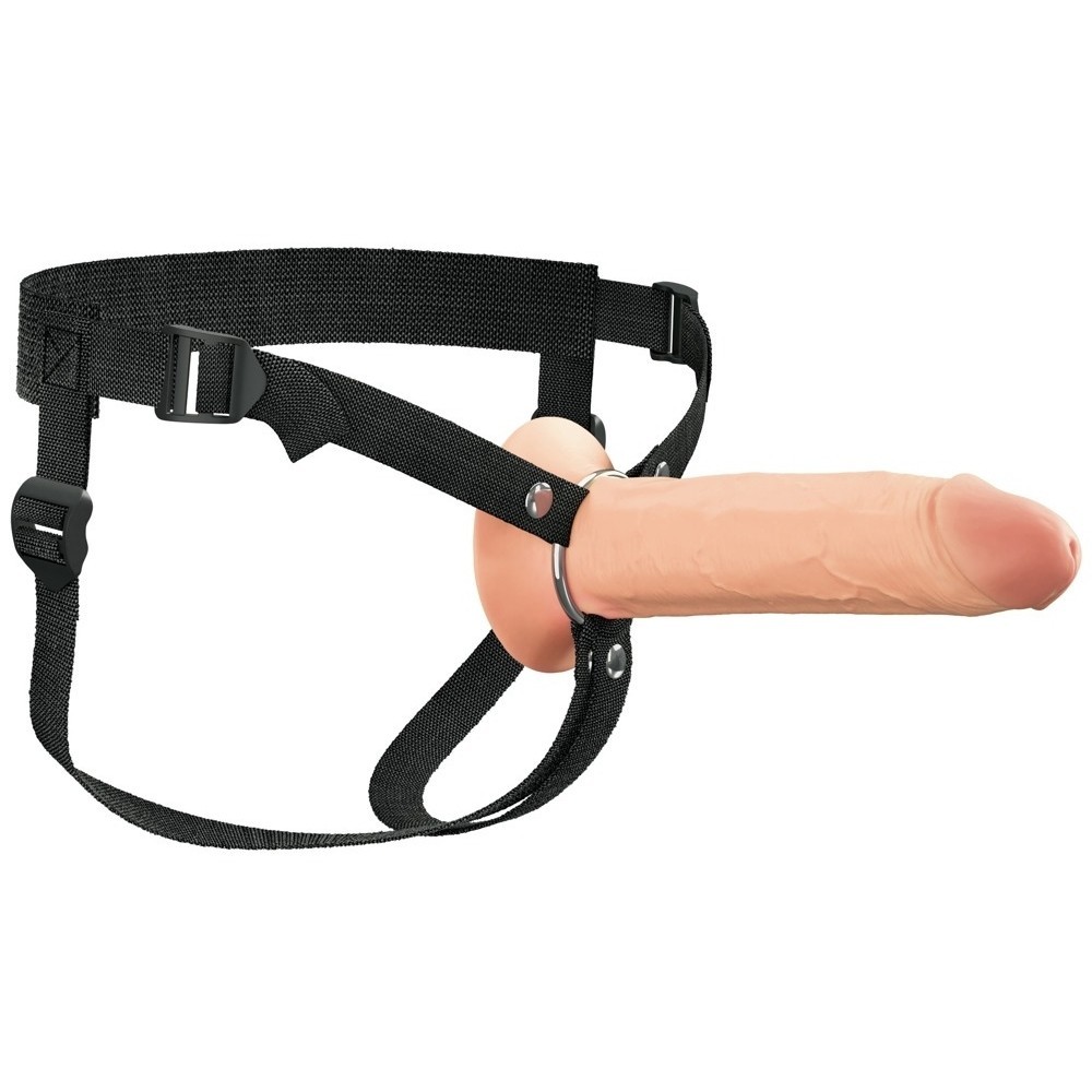 Pipedream Fantasy X-Tensions Elite 8 İnch Hollow Silicone Strap-On